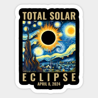 Total Solar Eclipse 2024 Sticker